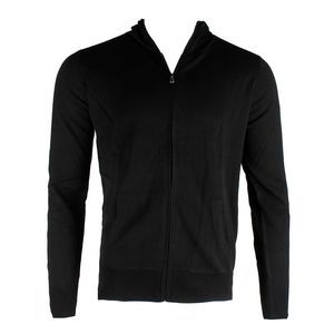 Daniel K Men's Long Sleeve Cotton Blend Mock Neck Quarter Zip Sweater